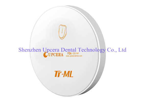 un biossido di zirconio a più strati di 16 tonalità ha basato la ceramica per anteriore dentario/posteriore dell'ossido di zirconio